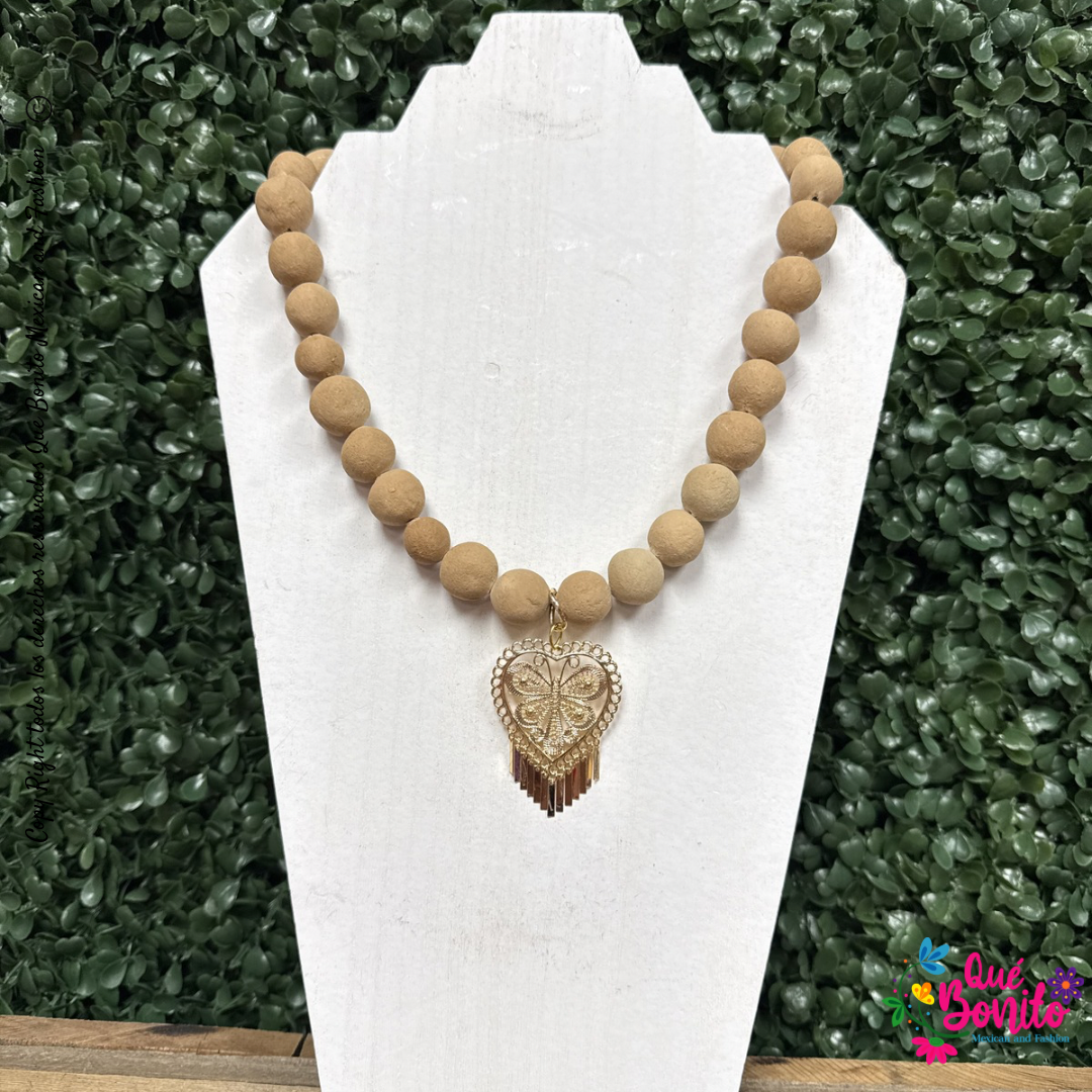 Heart Necklace Handcrafted Versatile Styles One Size