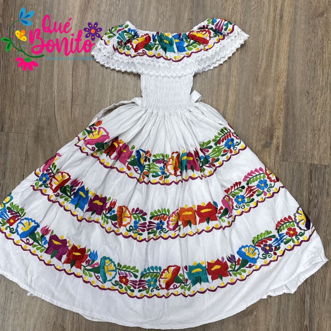 Fiesta Party Dress Que Bonito Mexican and Fashion