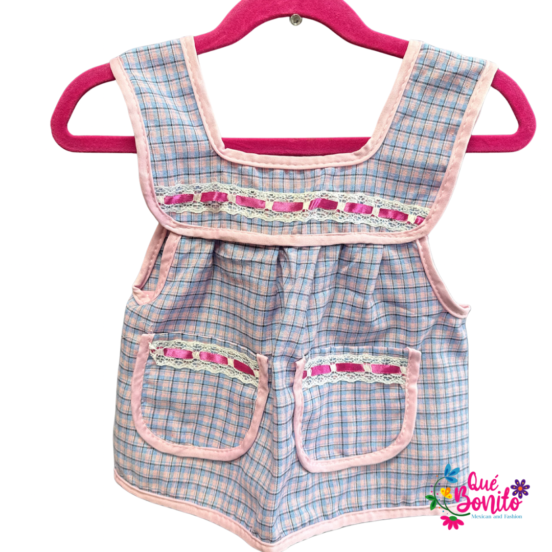 Size 8T Apron for Girls w/Pockets