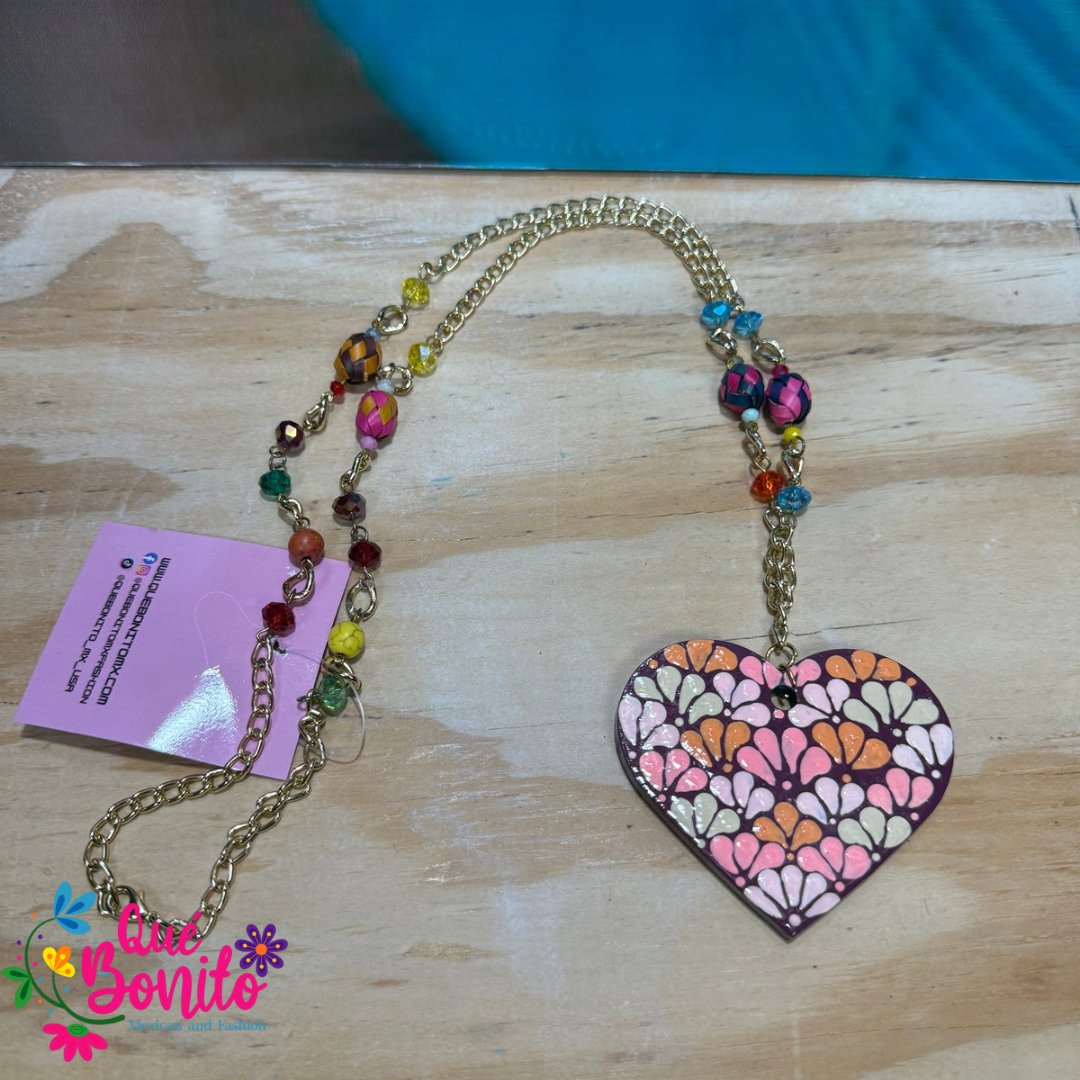 Handcrafted Heart Necklace Different Versatile Styles