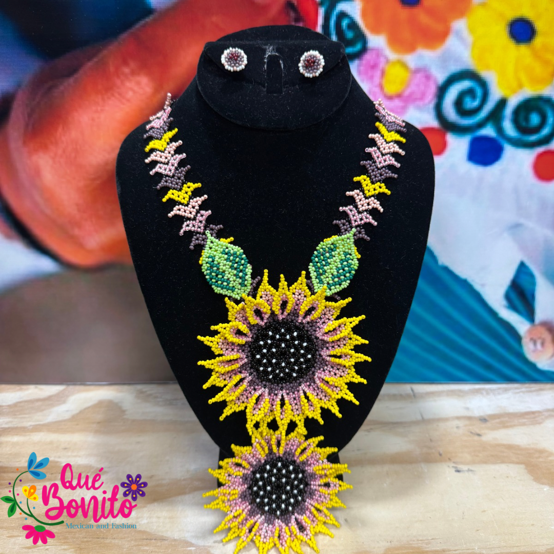 Necklace Set Different Colors and Styles Hand Crafted with Beads