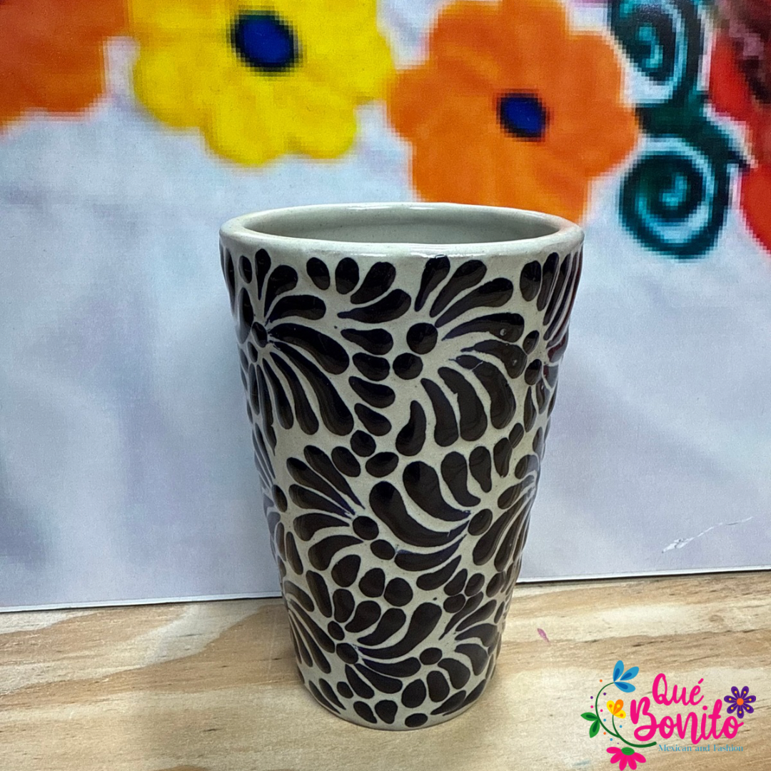 Fine Talavera Cup for Water Hand Crafted Unique Styles