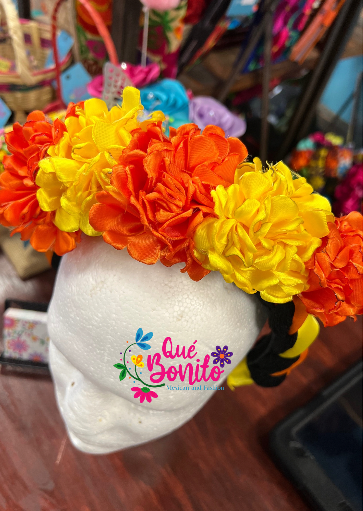 Floral Headband Ribbon Style