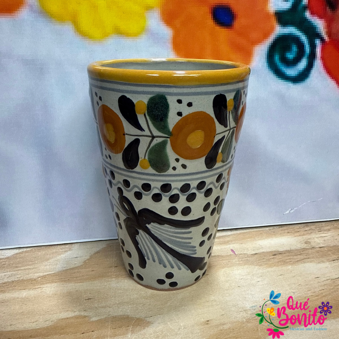Fine Talavera Cup for Water Hand Crafted Unique Styles