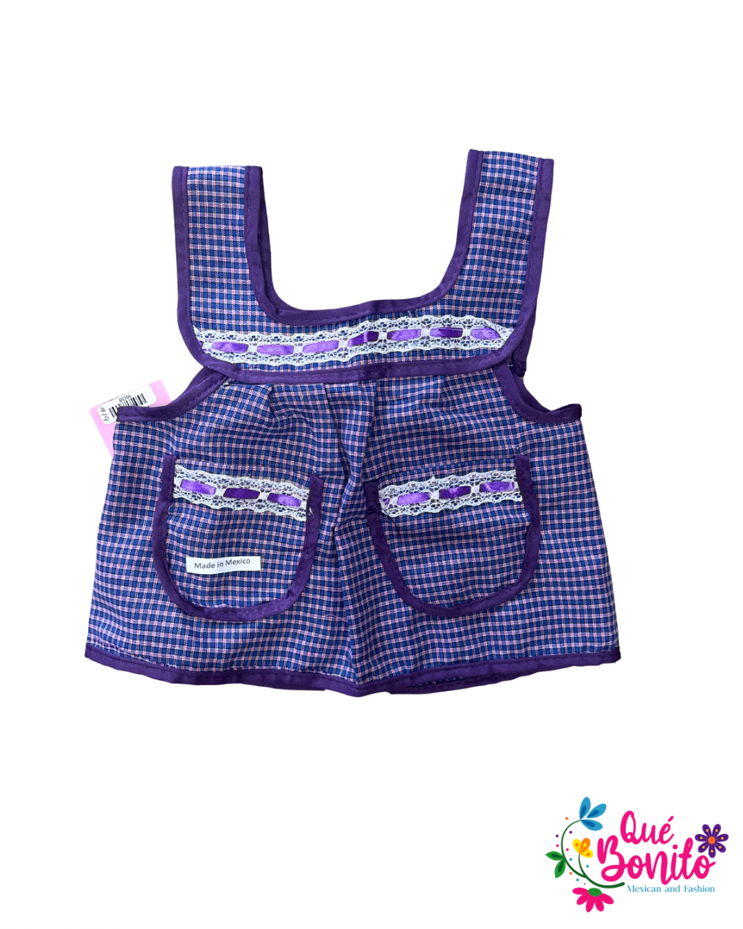 Size 2T Apron for Girls w/Pockets
