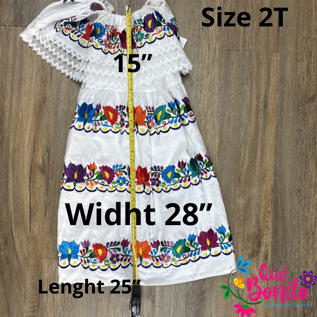 Fiesta Party Dress Que Bonito Mexican and Fashion