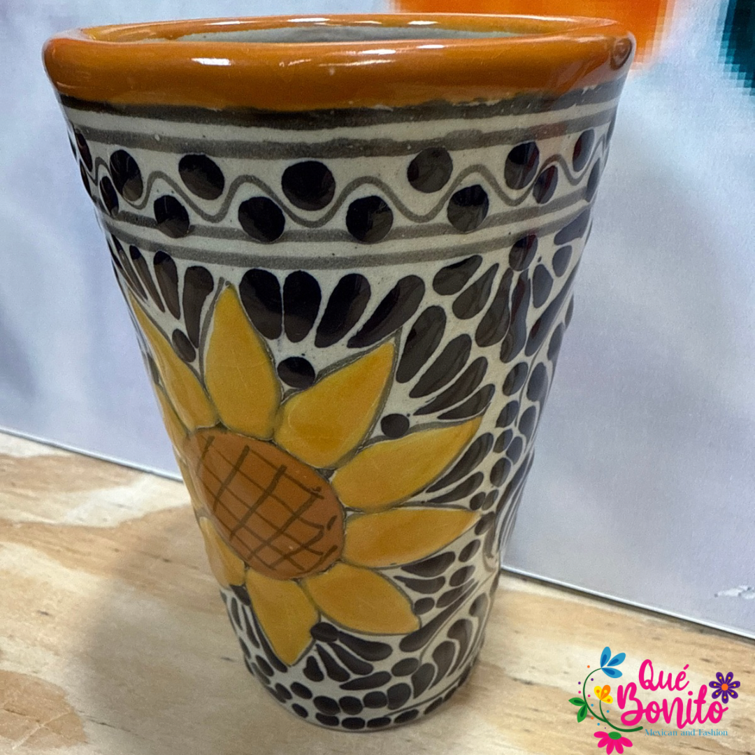 Fine Talavera Cup for Water Hand Crafted Unique Styles