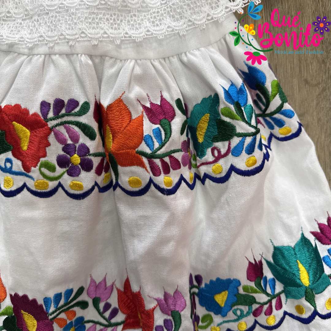Fiesta Party Dress Que Bonito Mexican and Fashion