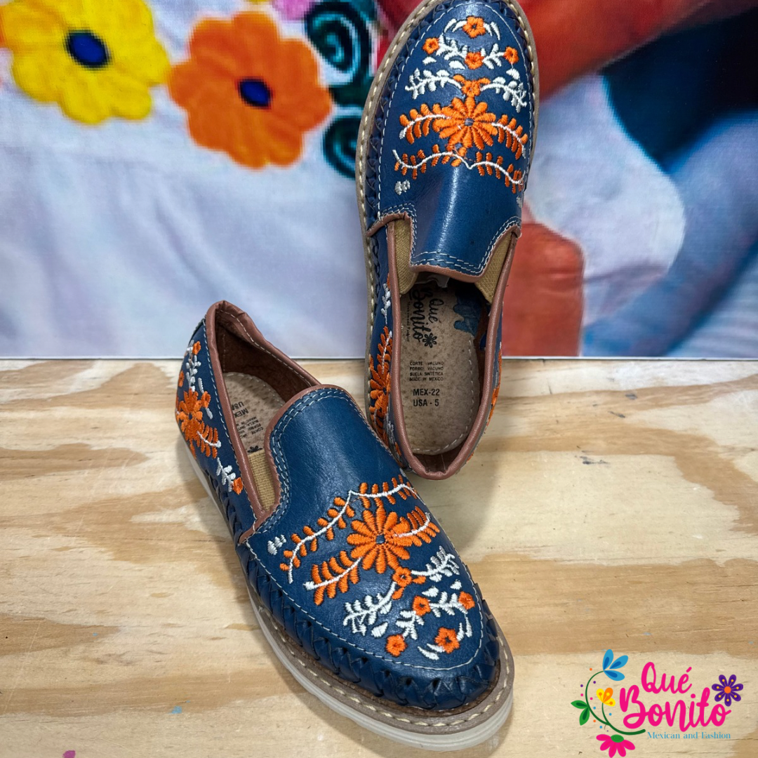 Hand Crafted Leather Huarache Size 5 USA