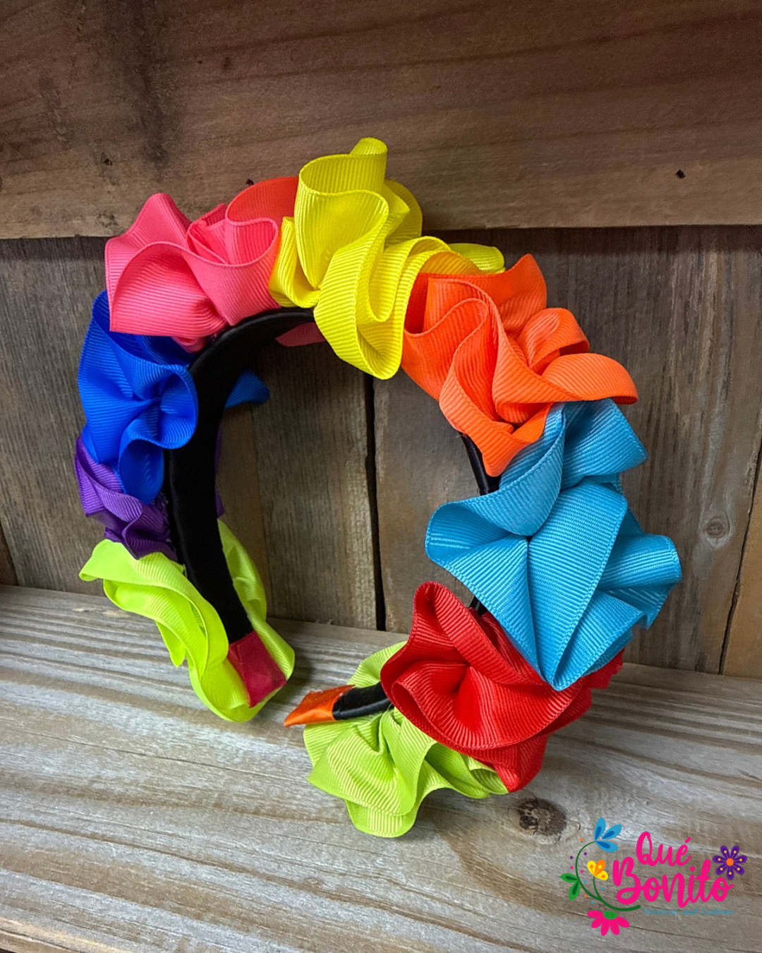 Floral Headband Ribbon Style