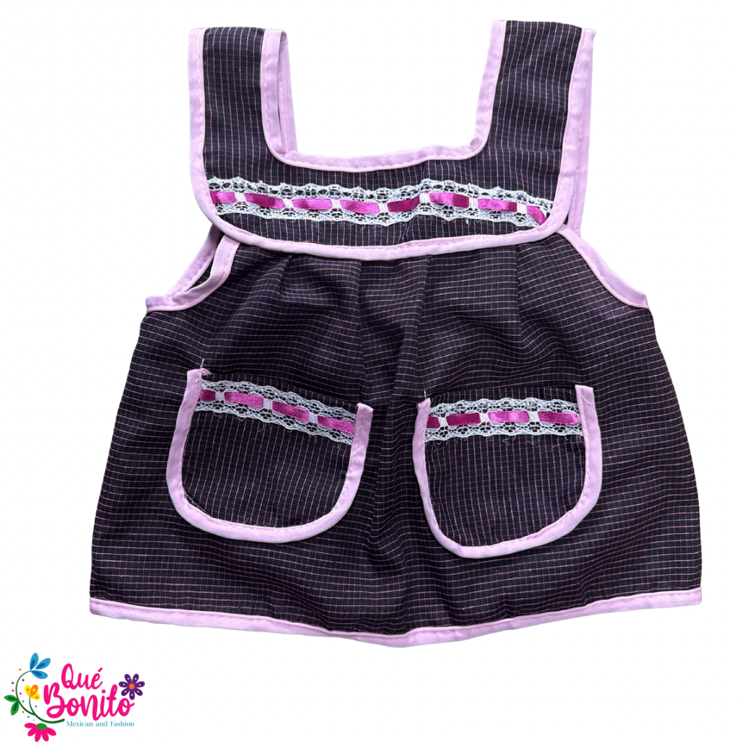 Size 2T Apron for Girls w/Pockets