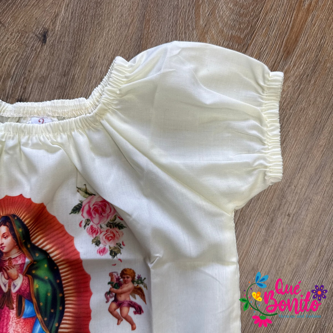Dress for Girls Guadalupana for Celebrations