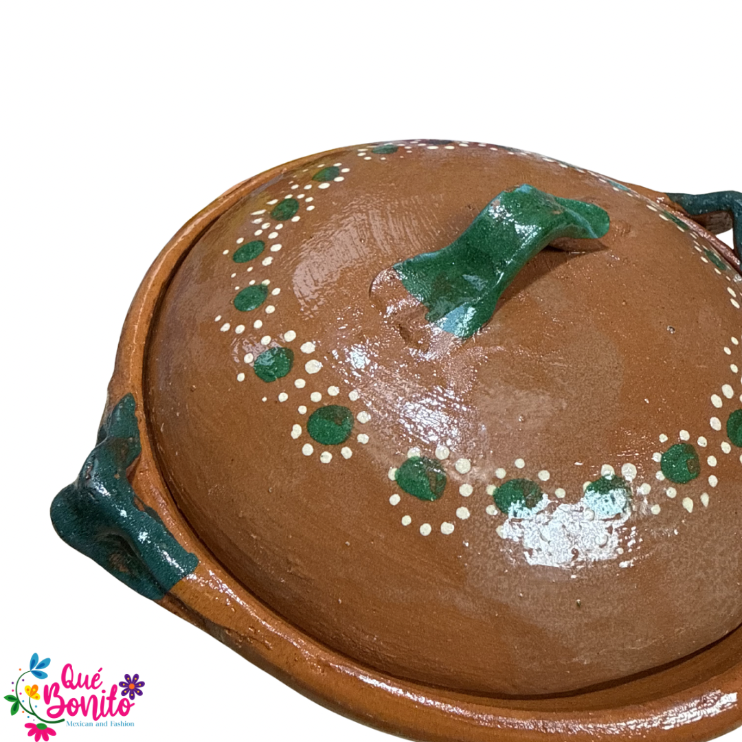 Hand Crafted 6” Casserole Oaxaca Style with Lid