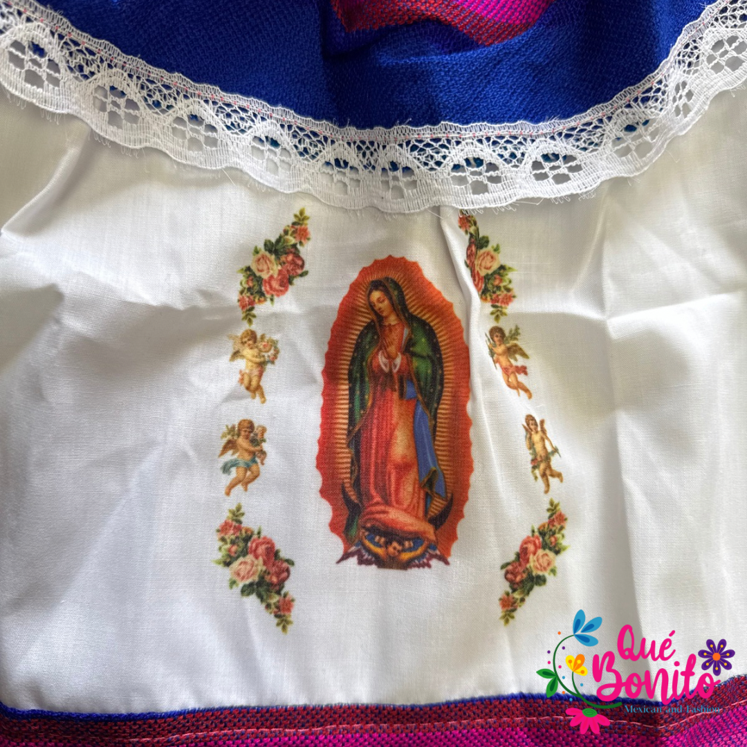 Dress for Girls Guadalupana for Celebrations