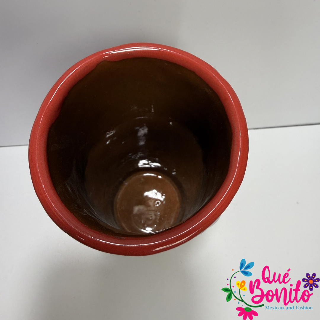 Heart Red Cup for Water Hand Crafted Unique Styles