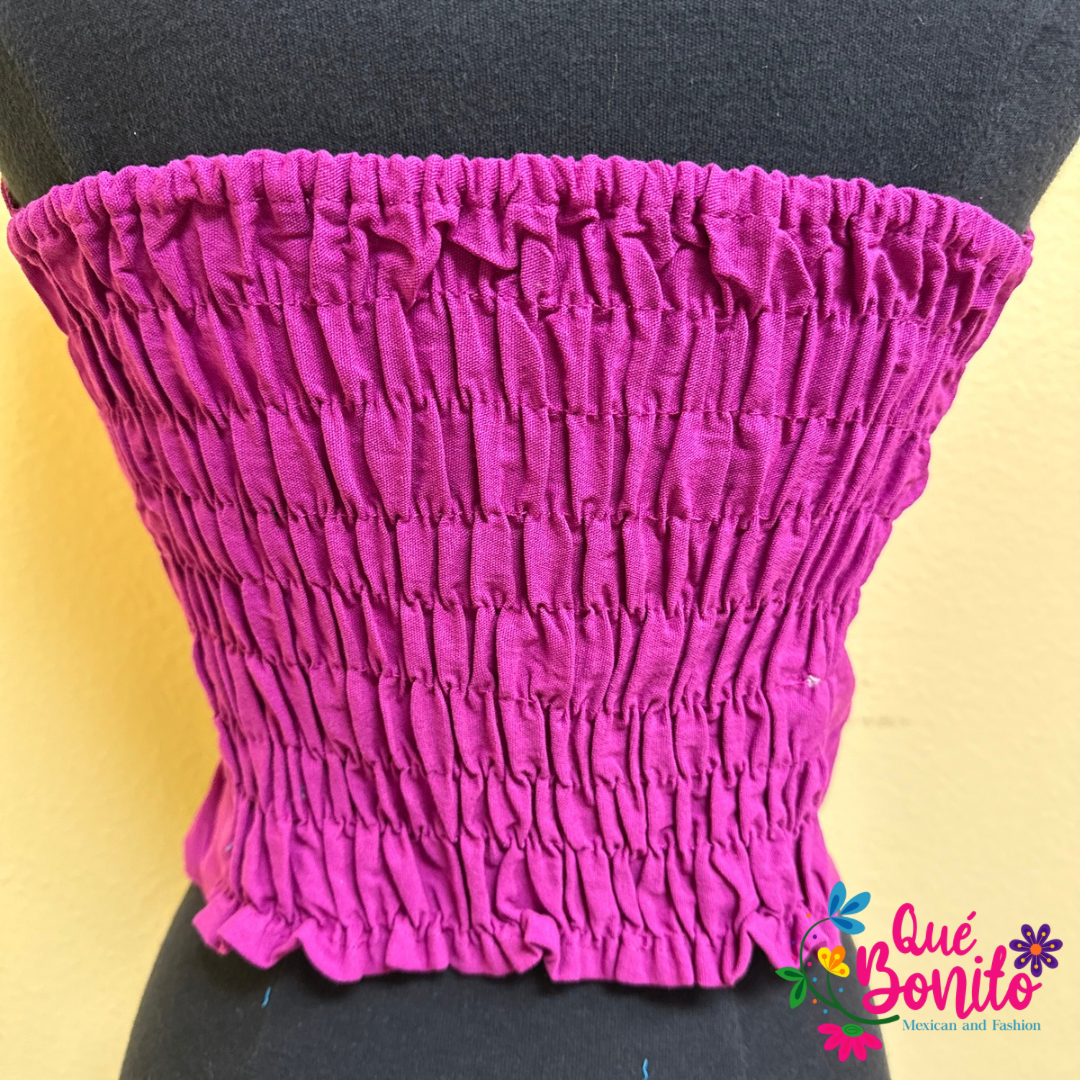 Embroidered Corset One Size Que Bonito Mexican and Fashion