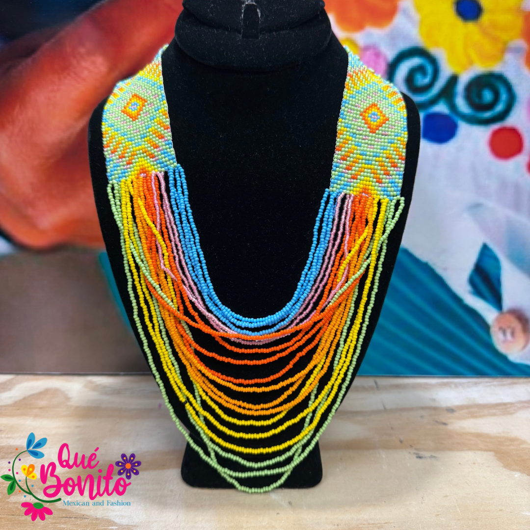 Necklace Set Different Colors and Styles Hand Crafted with Beads