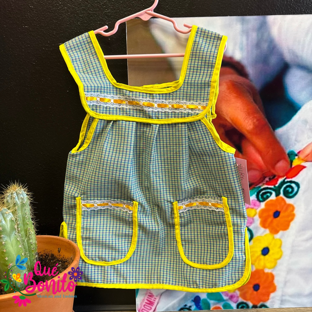 Size 6T Apron for Girls w/Pockets