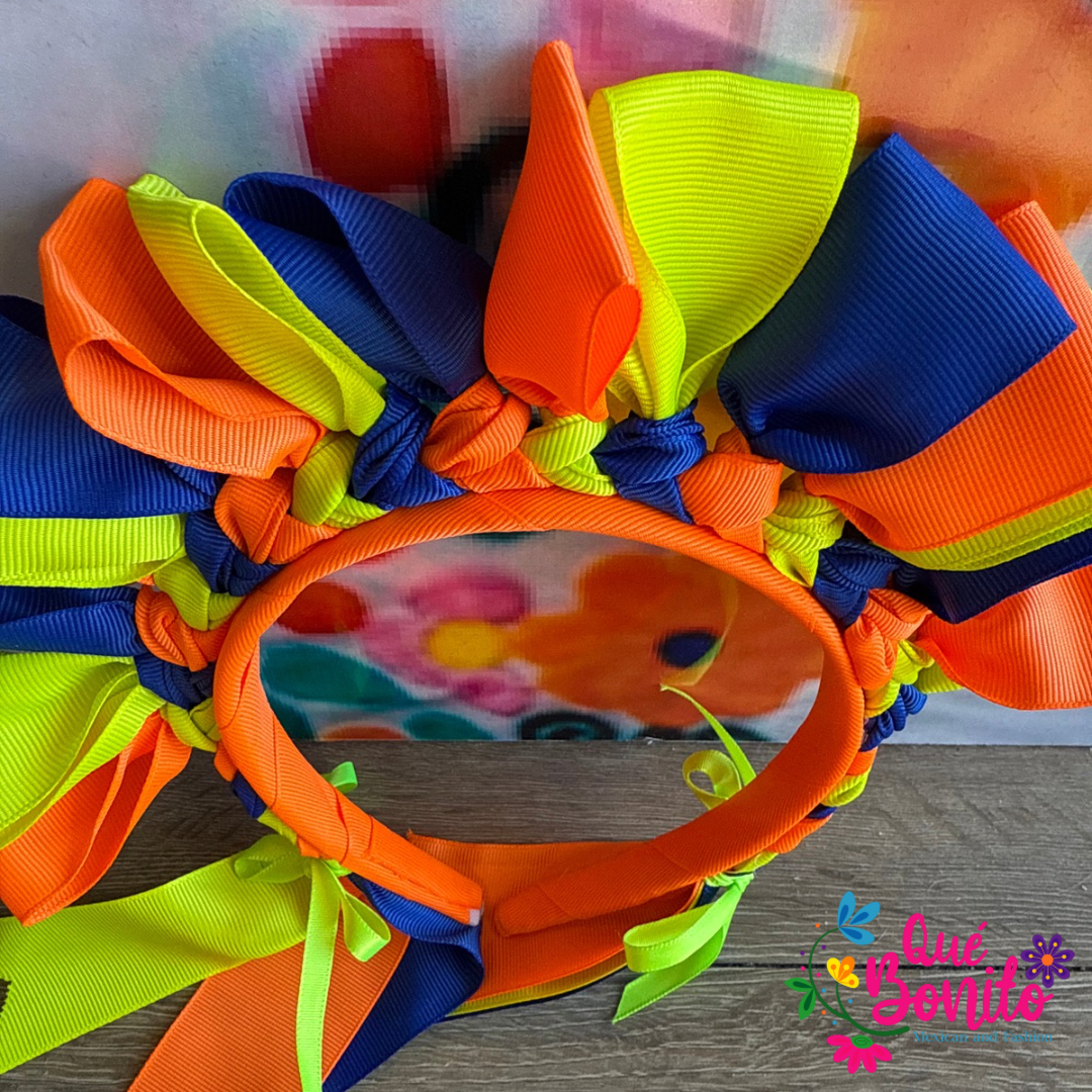 Lele Head Band Ribbon Accents