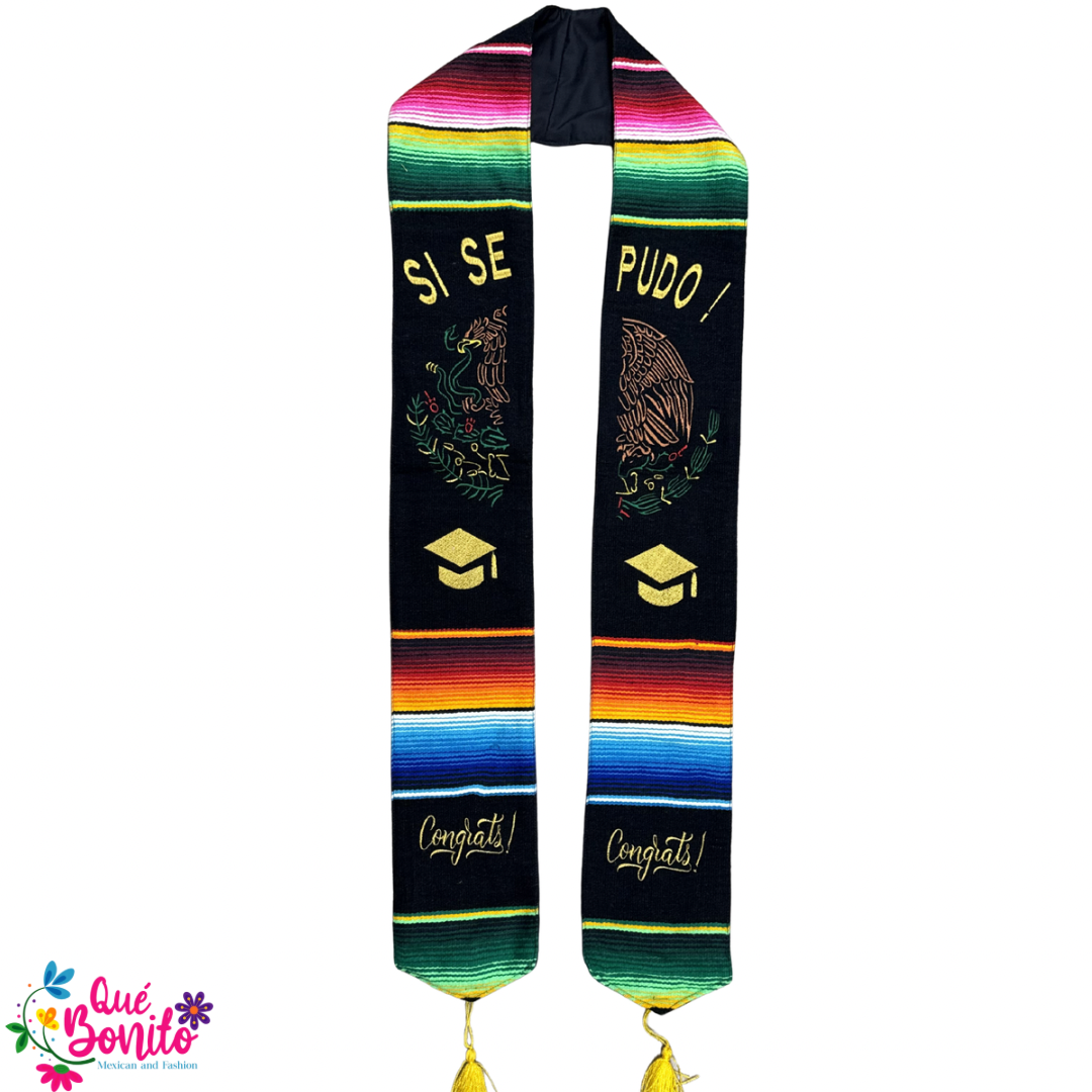 Graduation Stole Sash One Size