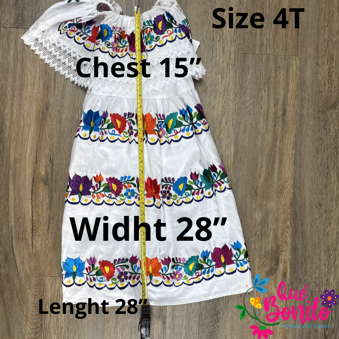 Fiesta Party Dress Que Bonito Mexican and Fashion