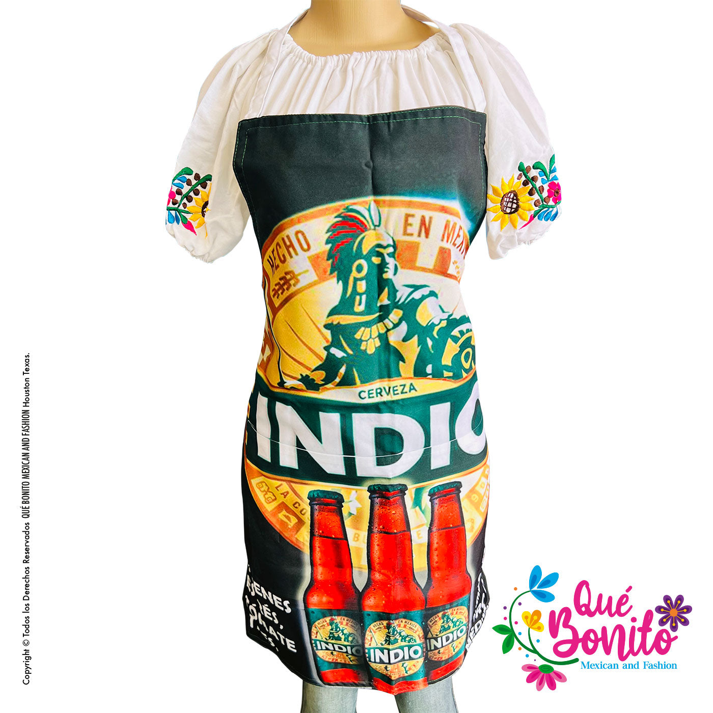 Apron Unisex Que Bonito Mexican and Fashion