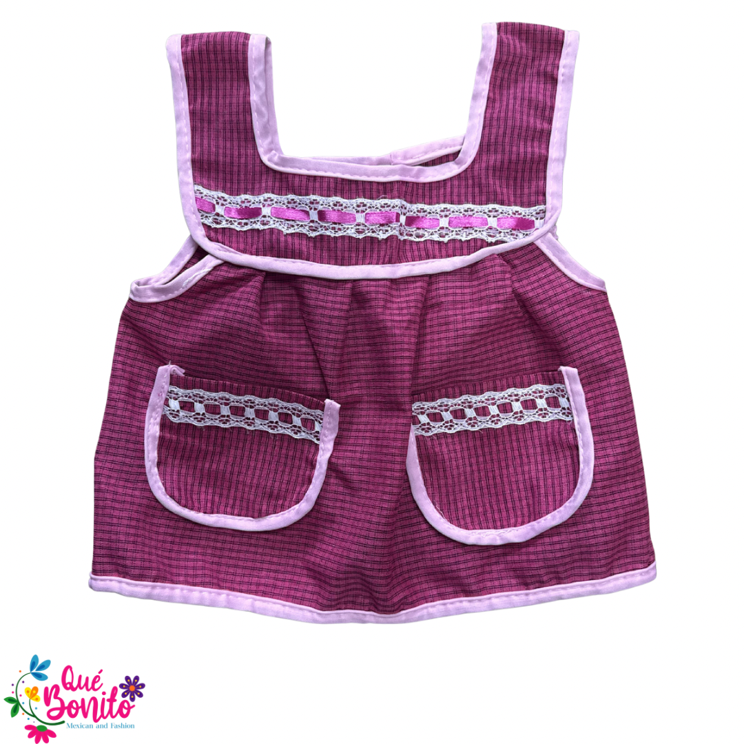 Size 2T Apron for Girls w/Pockets
