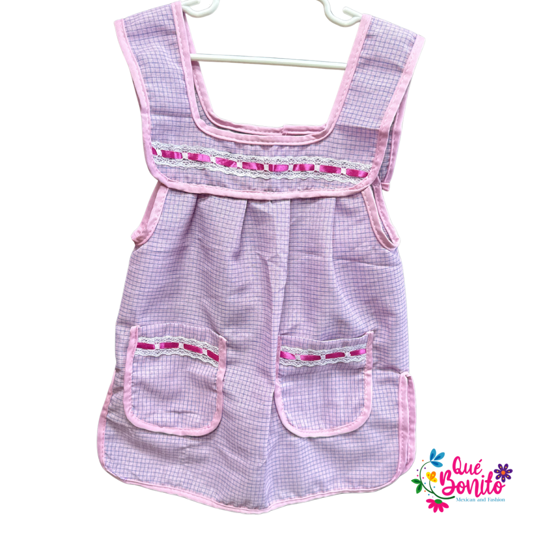 Size 6T Apron for Girls w/Pockets