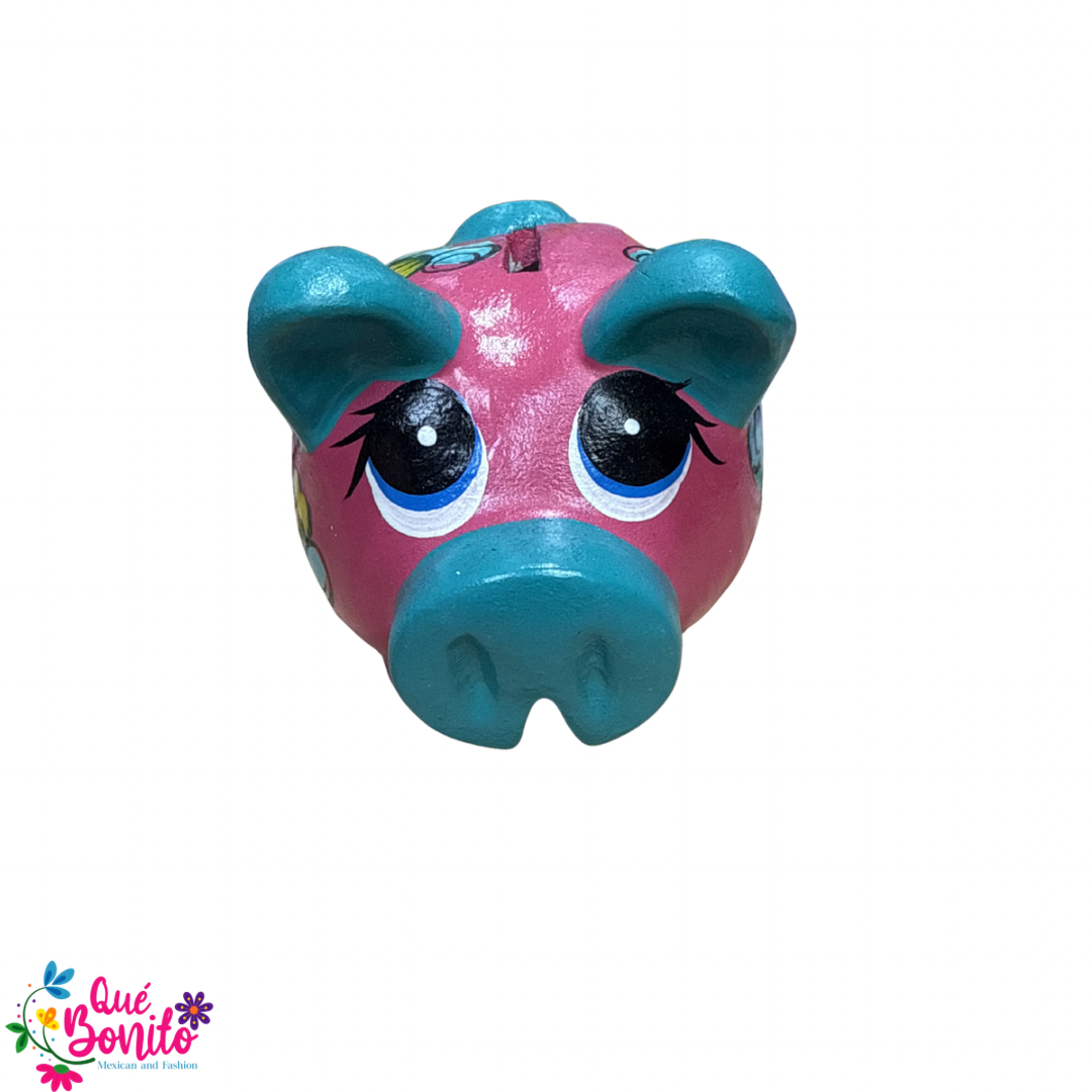My First Piggy Bank Ceramic Hand Crafted 3.5”