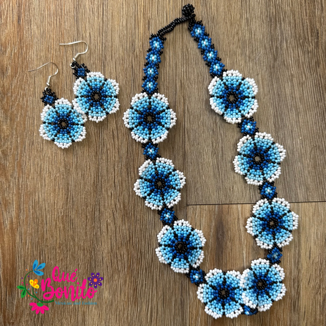 Necklace Set Different Colors and Styles Hand Crafted with Beads