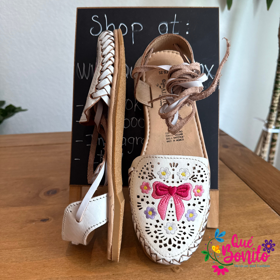 Hand Crafted Leather Huarache Size 8 USA