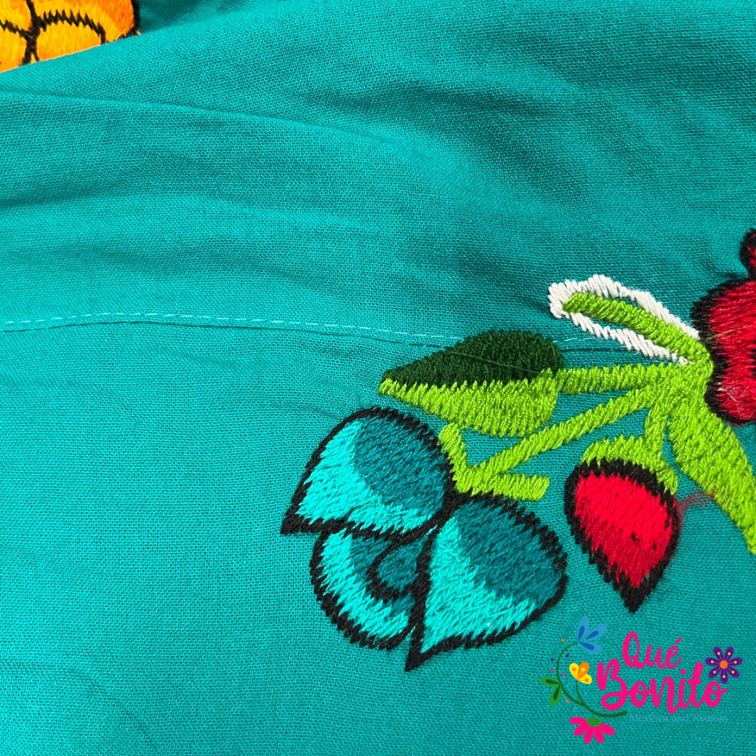 Graduation Mexican Embroidered Dress One Size Small-Medium