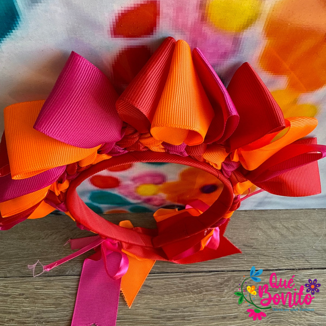Lele Head Band Ribbon Accents