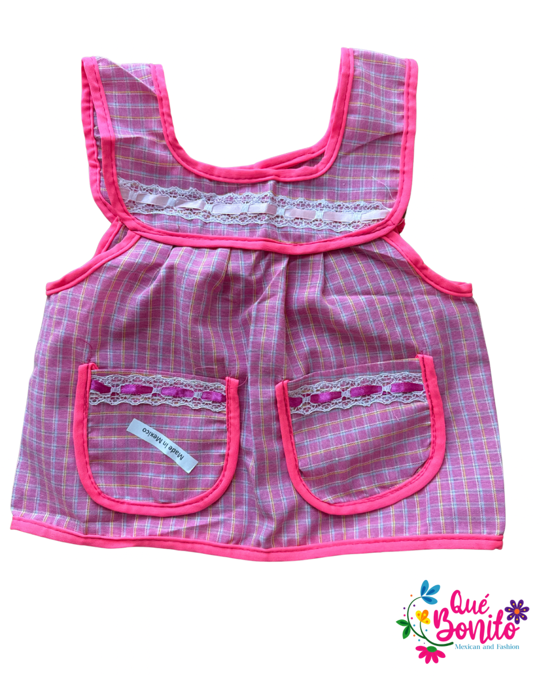 Size 2T Apron for Girls w/Pockets