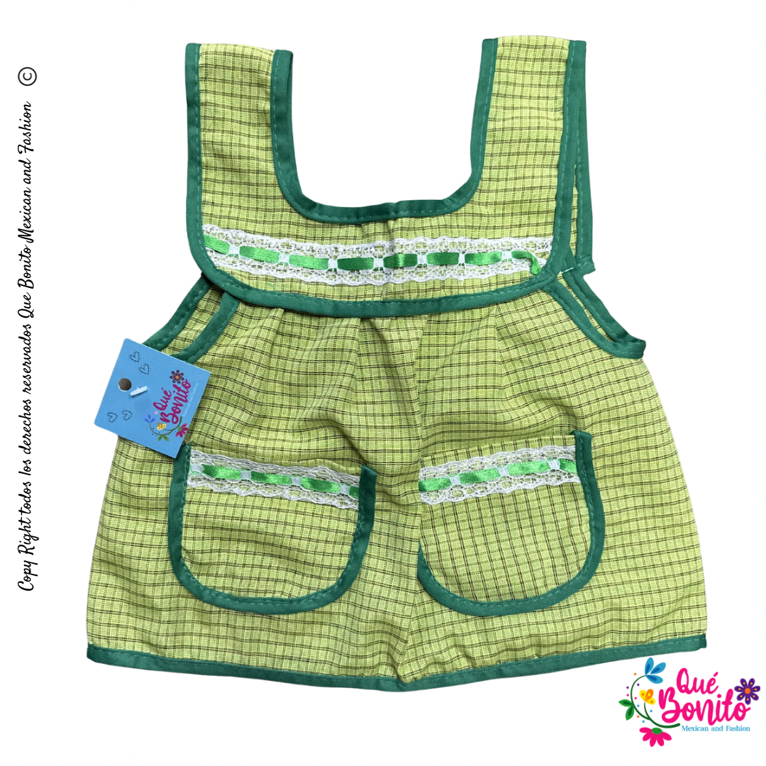 Size 2T Apron for Girls w/Pockets