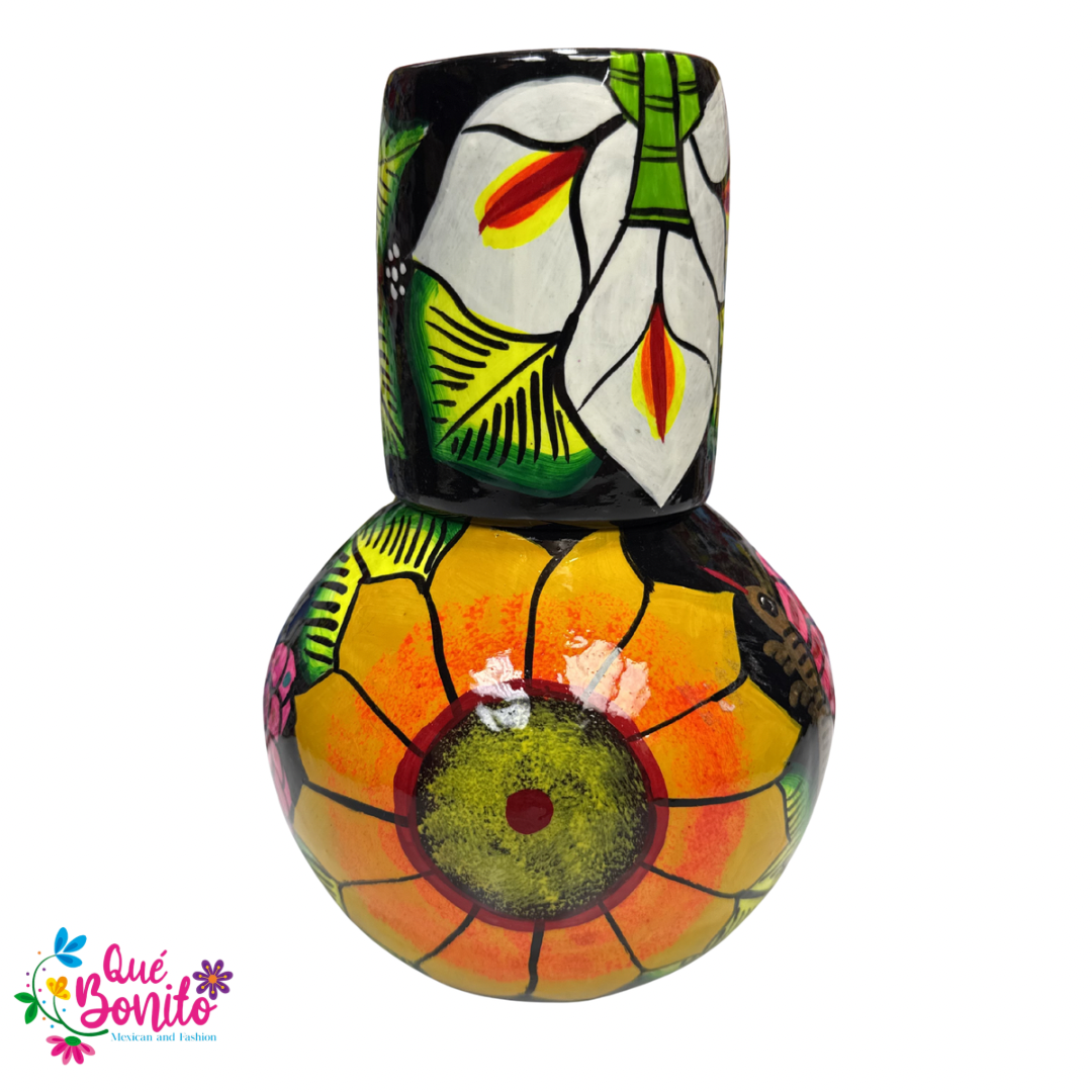 Vase with Cup for Water