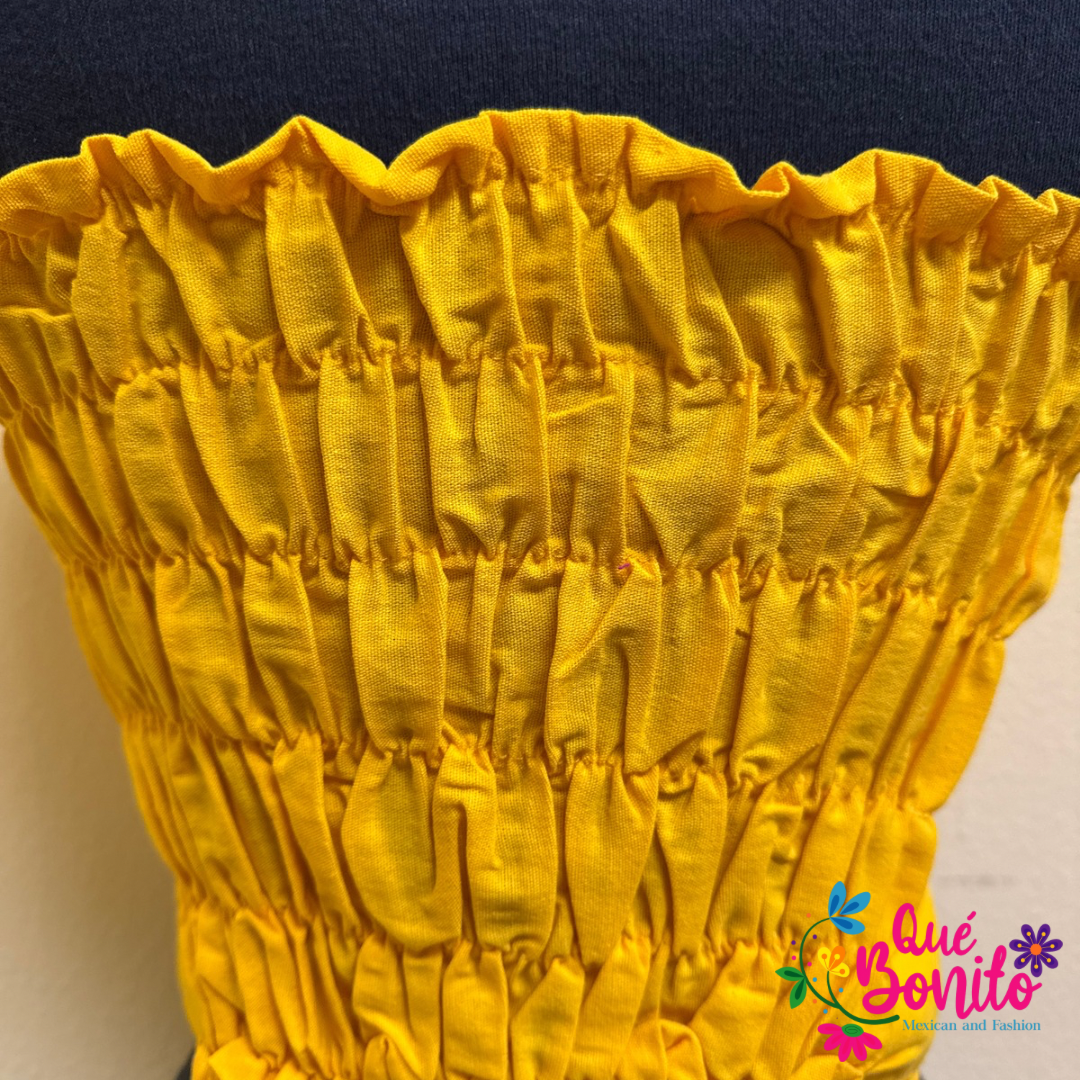 Embroidered Corset One Size Que Bonito Mexican and Fashion