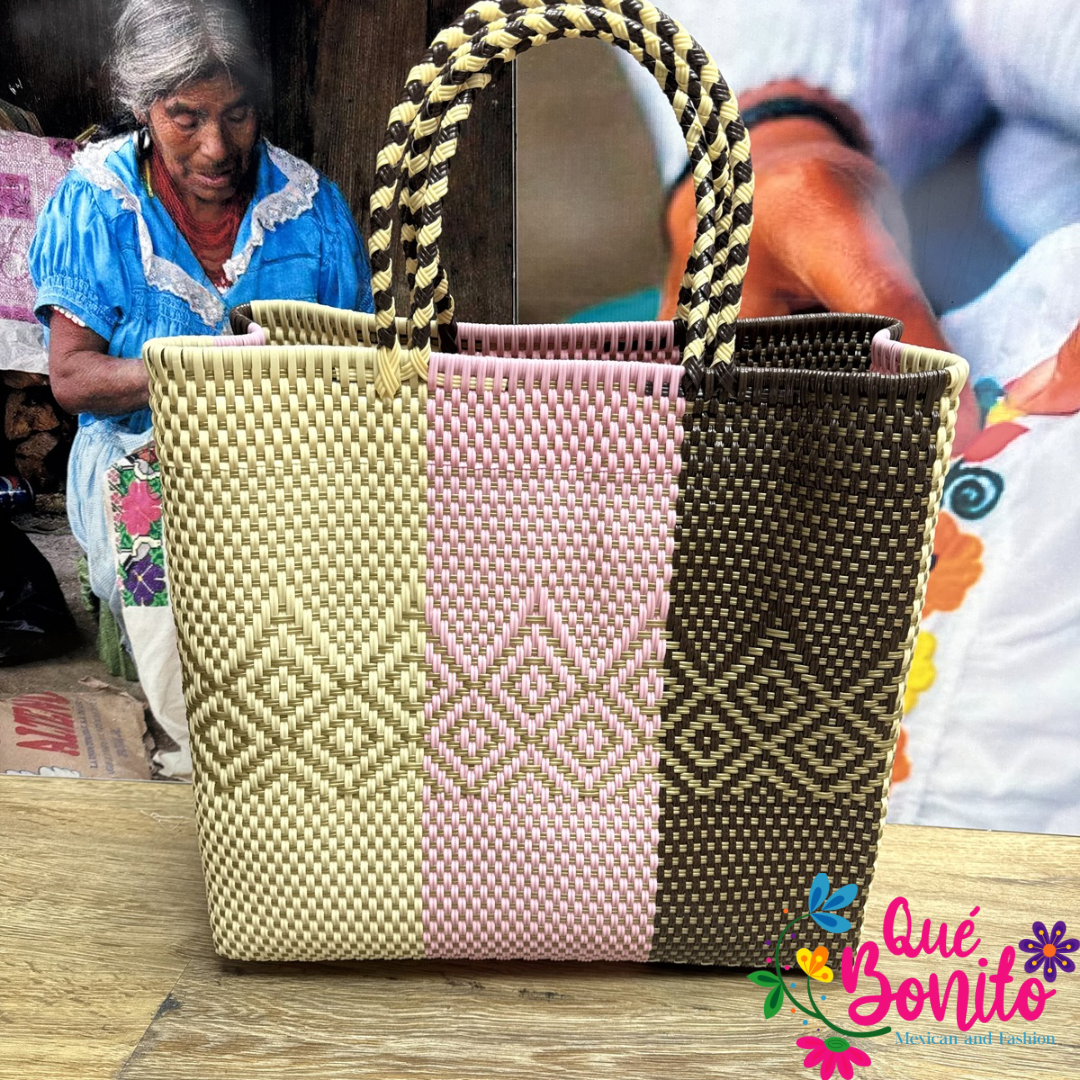 Extra Large Shopping Tote Hand Woven