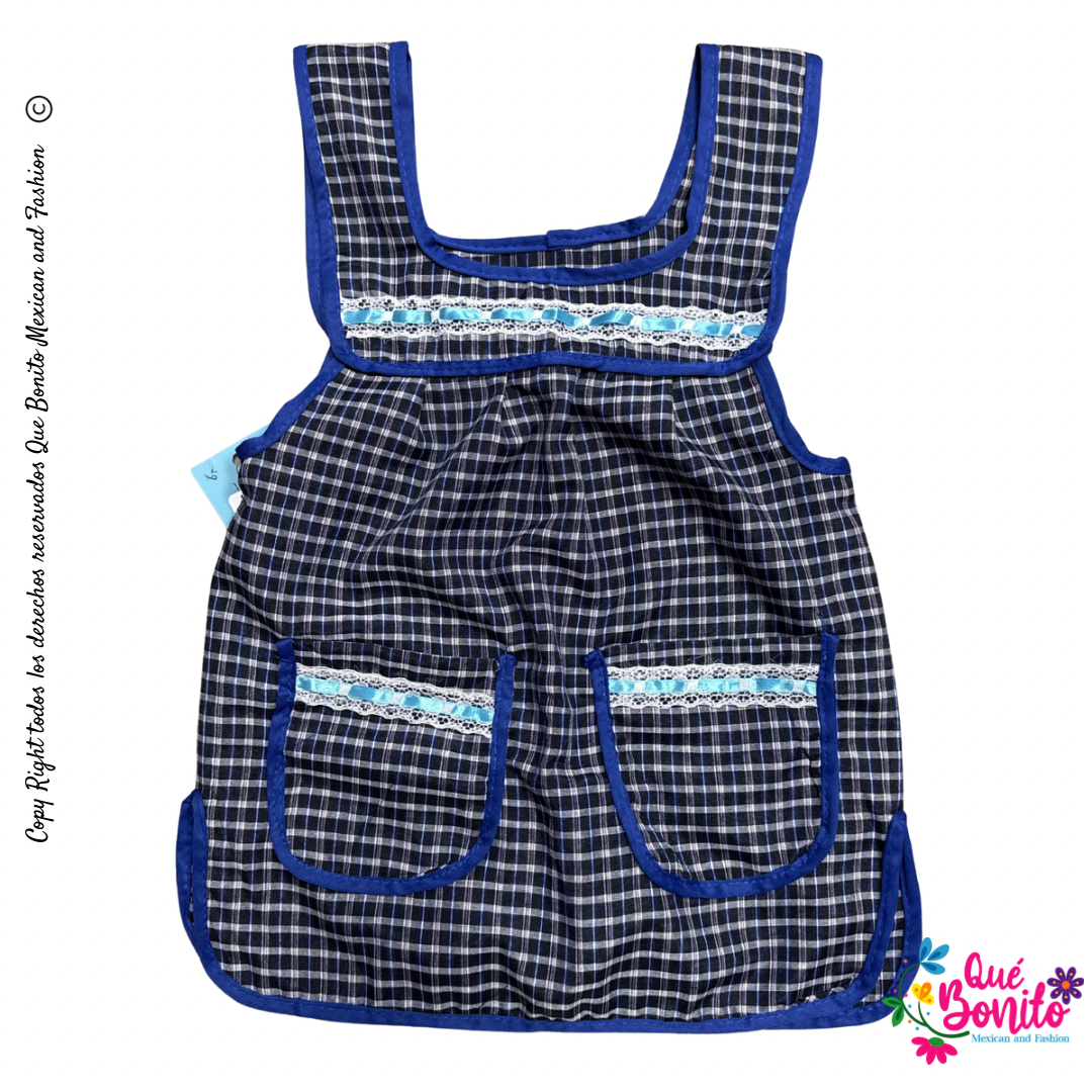 Size 6T Apron for Girls w/Pockets