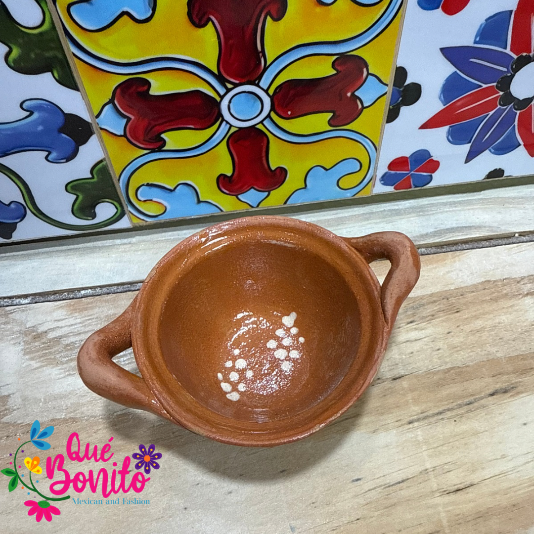 Hand Crafted Set of Three Small Casseroles