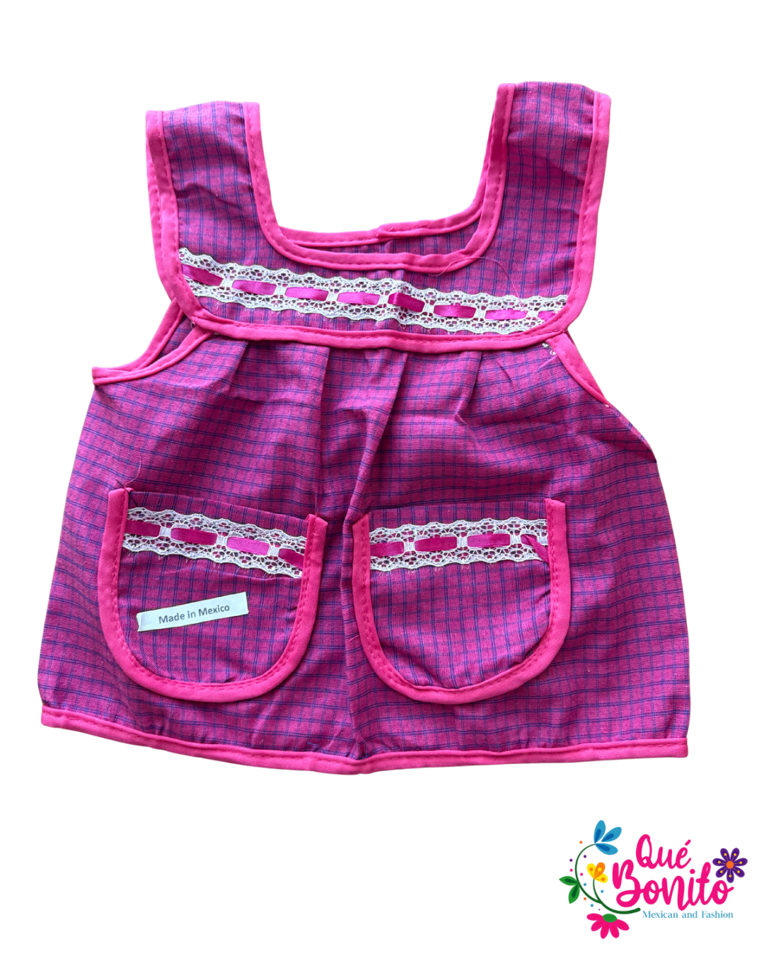 Size 2T Apron for Girls w/Pockets