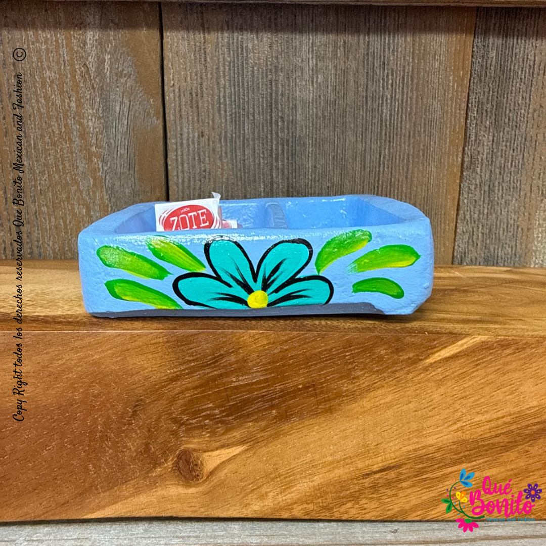Brush Lavaderito Clay Hand Painted