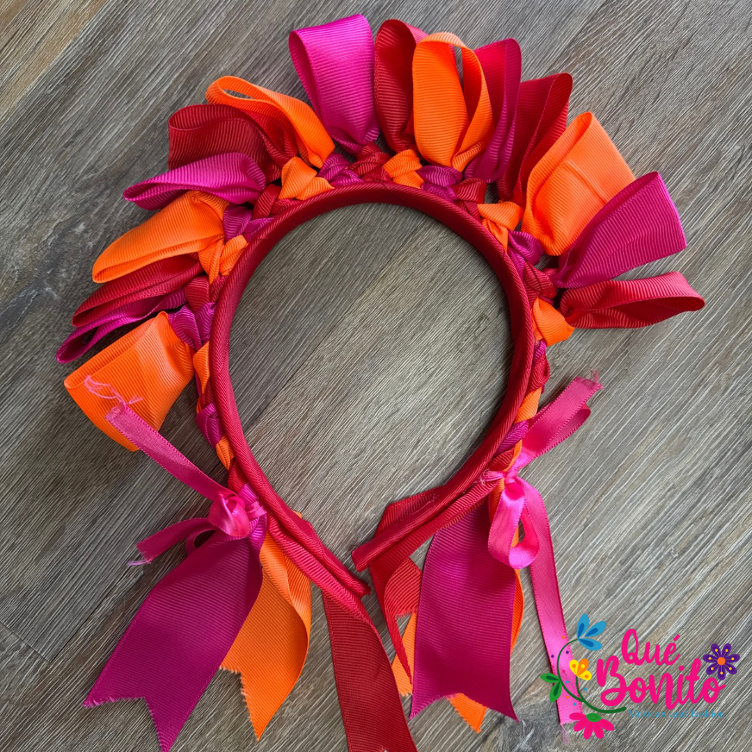 Lele Head Band Ribbon Accents