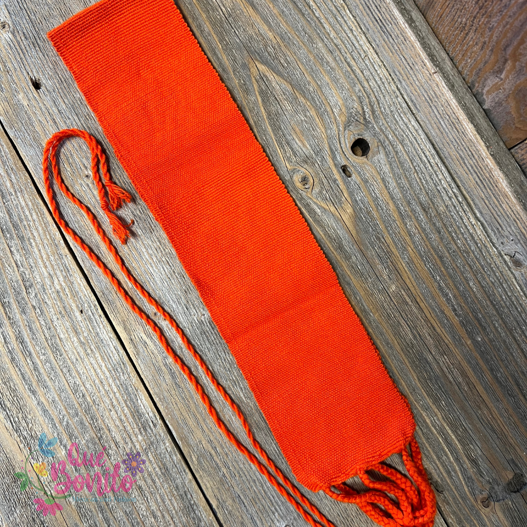 MEXICAN BELT SOLID-ONE SIZE- QUE BONITO MEXICAN AND FASHION