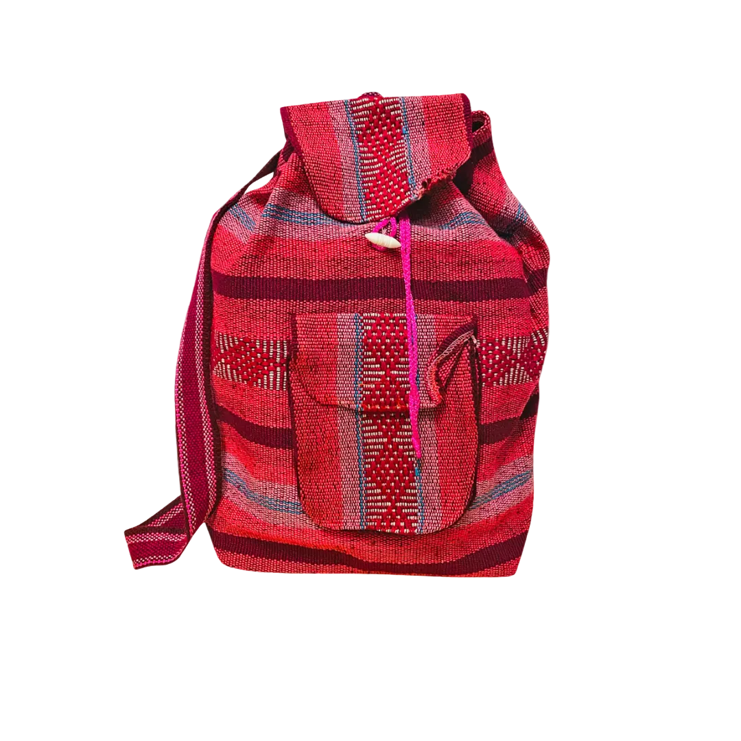 Traditional Back Pack Que Bonito Mexican and Fashion