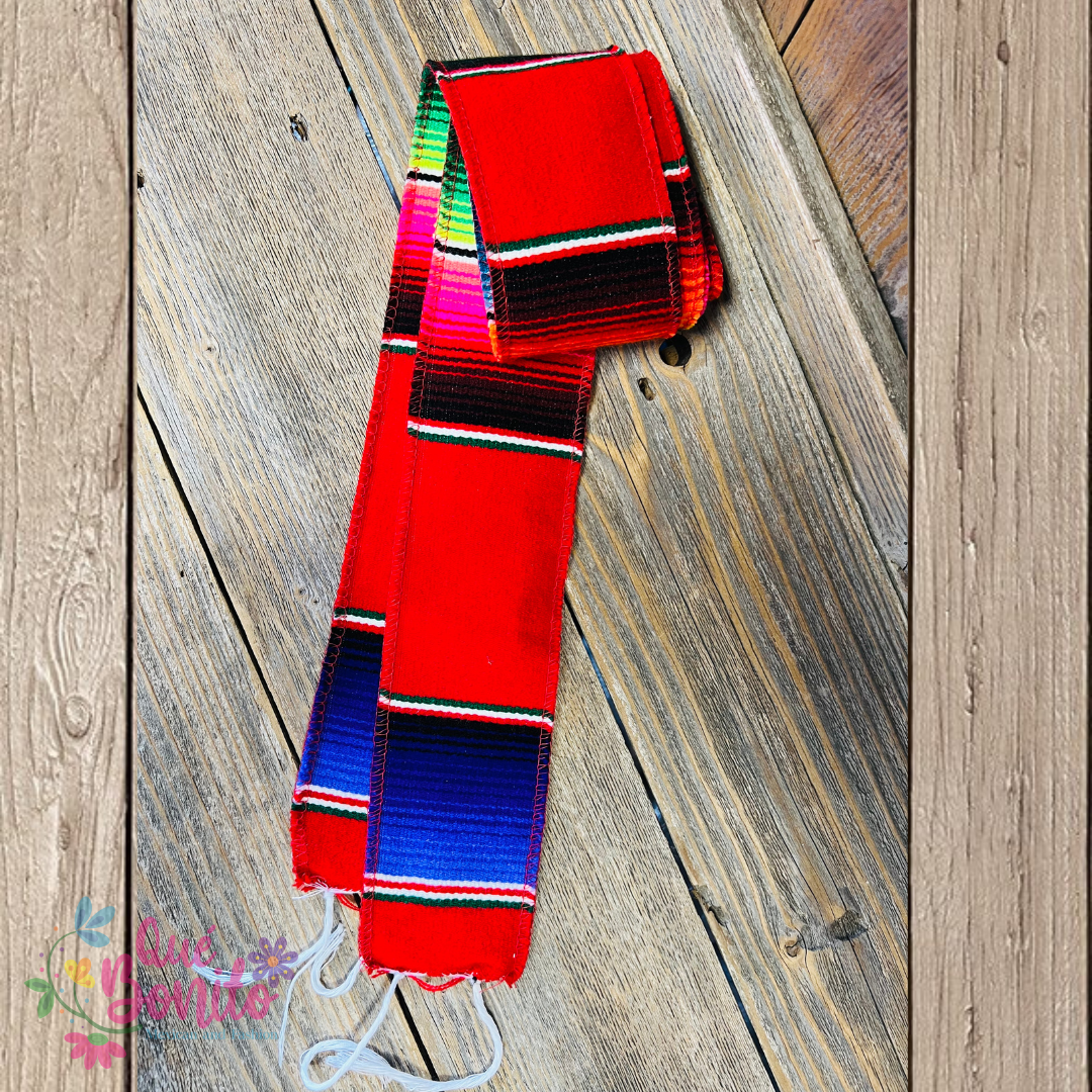 MEXICAN FABRIC BELT ONE SIZE QUE BONITO MEXICAN AND FASHION