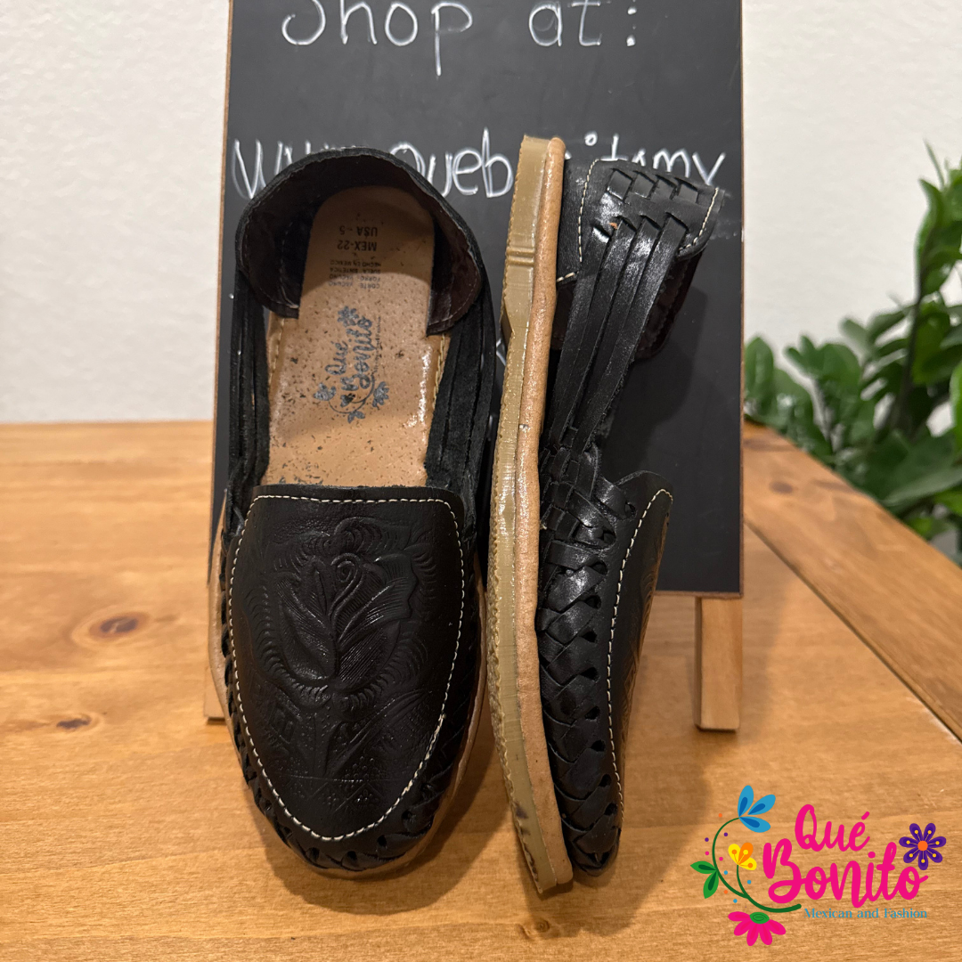 Hand Crafted Leather Huarache size 6 USA