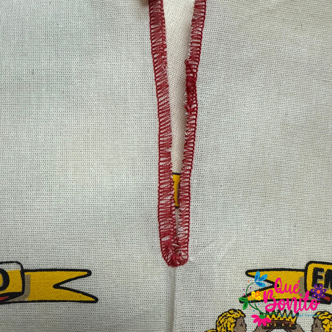 Set of Pants, Shirt and Poncho Guadalupano for Boys Cotton