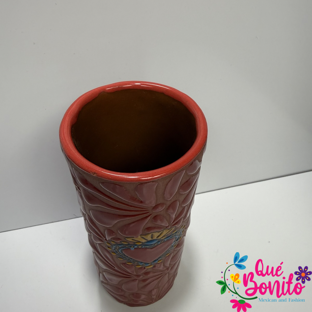 Heart Red Cup for Water Hand Crafted Unique Styles
