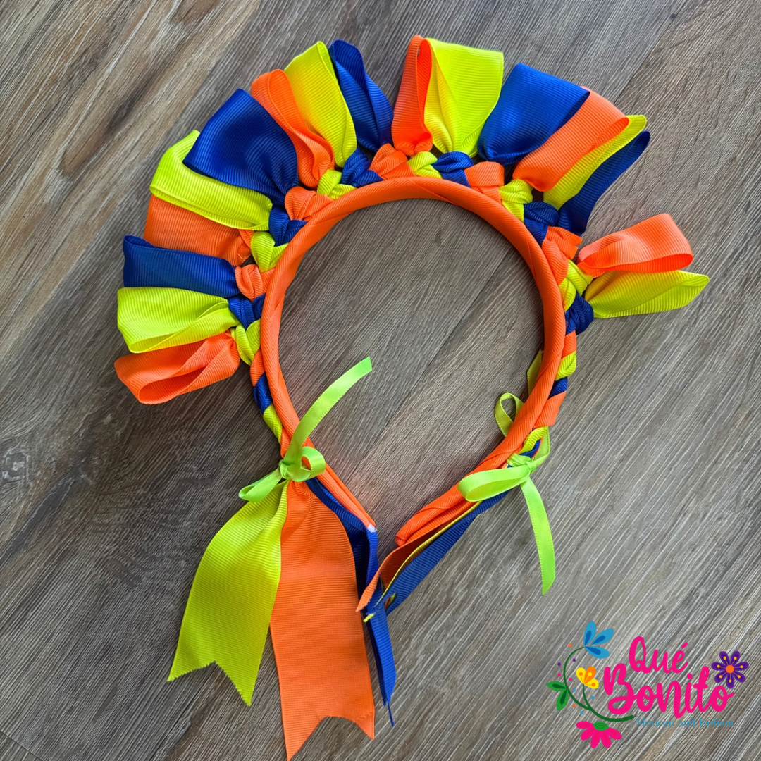 Lele Head Band Ribbon Accents